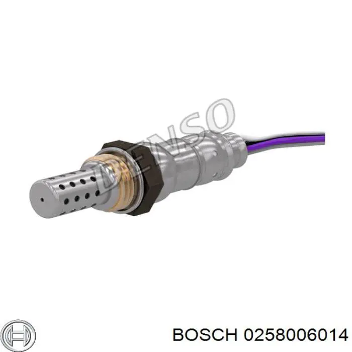 Do koszyka 0258006014 Bosch Sonda lambda czujnik tlenu po katalizatorze