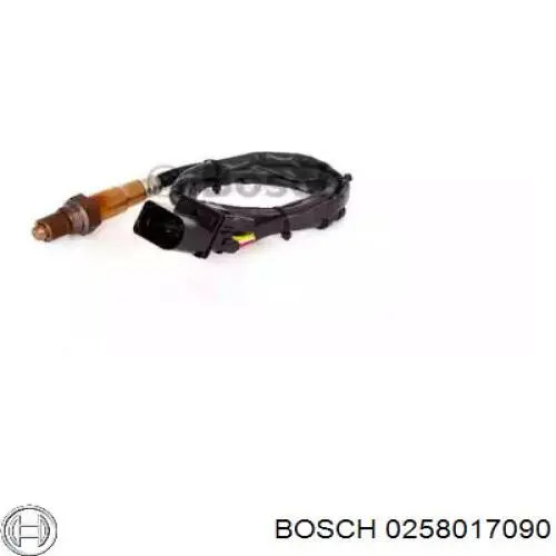 0 258 017 090 Bosch sonda lambda czujnik tlenu przed katalizatorem