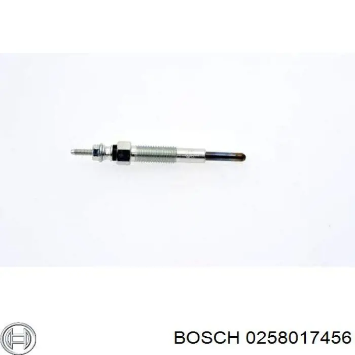 0258017456 Bosch sonda lambda, czujnik tlenu