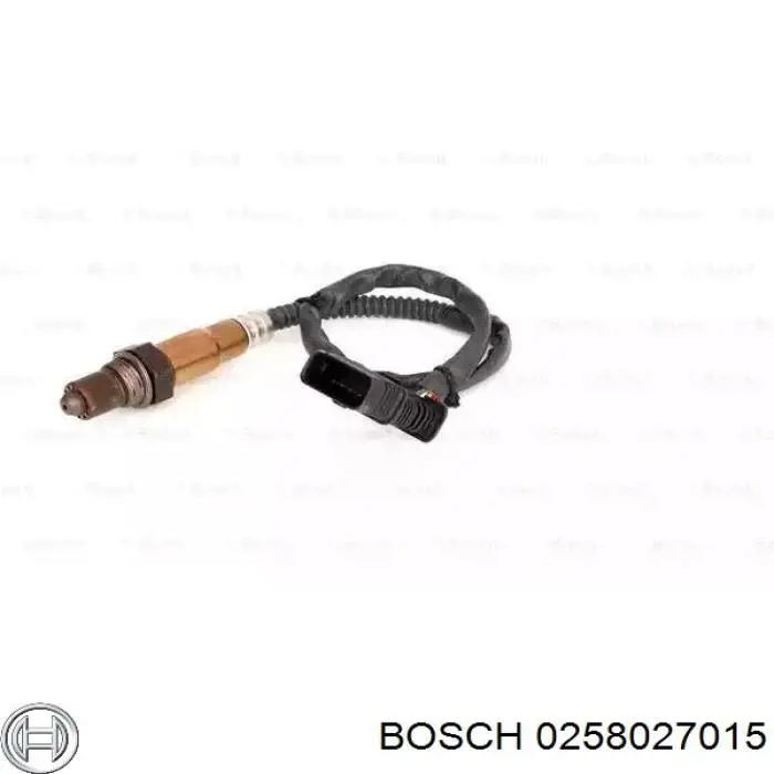 0258027015 Bosch sonda lambda czujnik tlenu przed katalizatorem