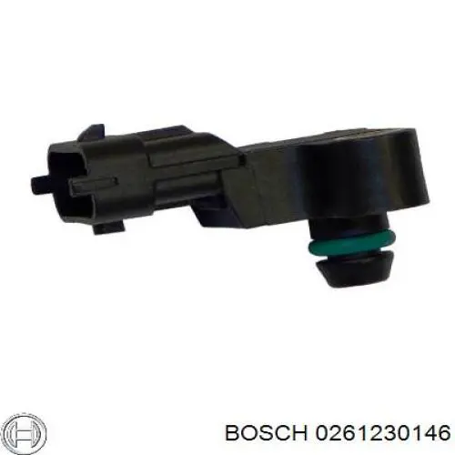 Czujnik ciśnienia w kolektorze ssącym, MAP 0261230146 Bosch