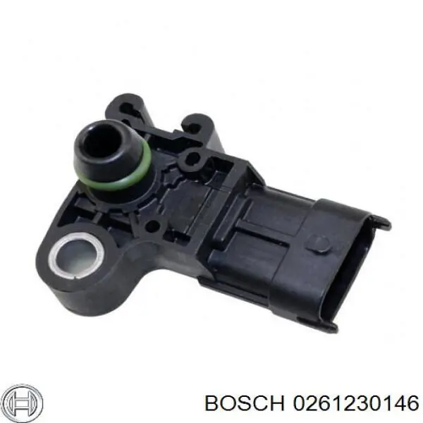 0261230146 Bosch Czujnik ciśnienia w kolektorze ssącym, MAP
