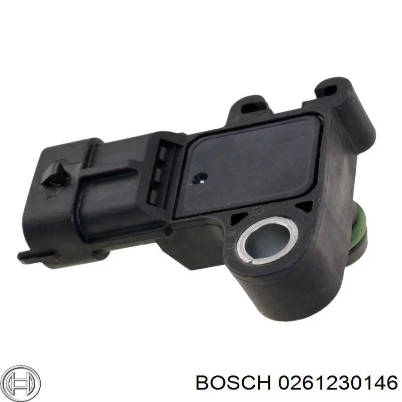 0261230146 Bosch Czujnik ciśnienia w kolektorze ssącym, MAP