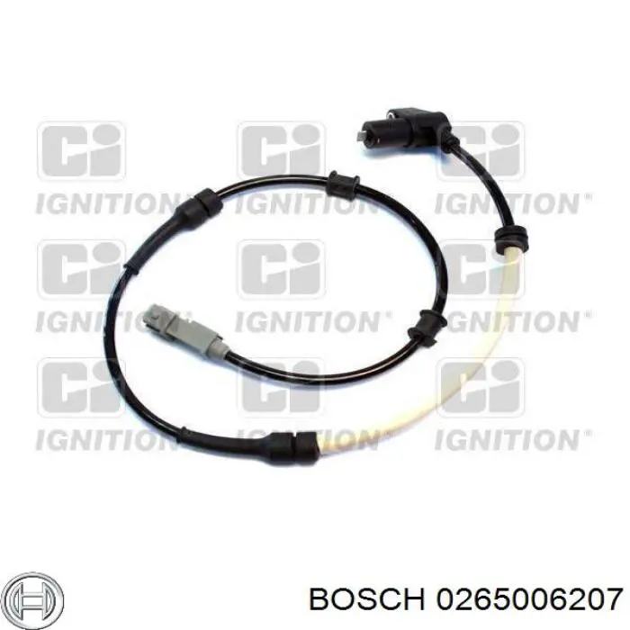 Do koszyka 0265006207 Bosch Czujnik ABS przedni