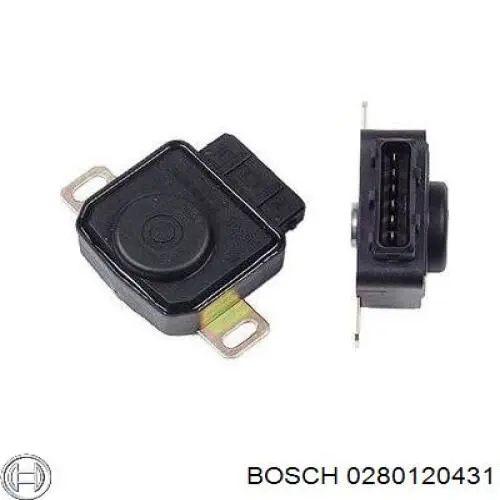 Do koszyka Czujnik położenia przepustnicy (potencjometr) Audi A8 D2 4D2, 4D8