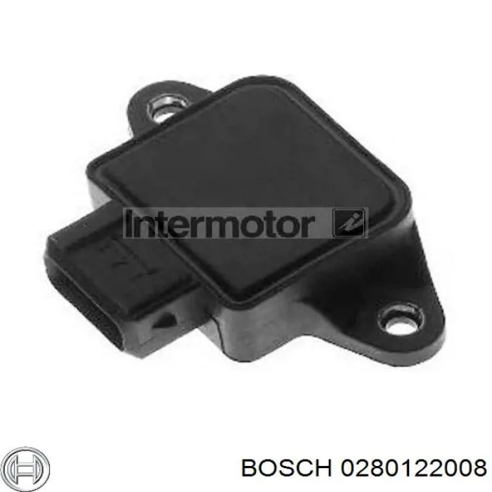 Czujnik położenia przepustnicy (potencjometr) 0280122008 Bosch