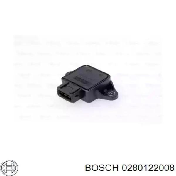 0280122008 Bosch Czujnik położenia przepustnicy (potencjometr)