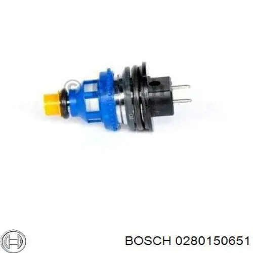 Wtryskiwacz paliwa Bosch 0280150651 cena, od 101,83 USD