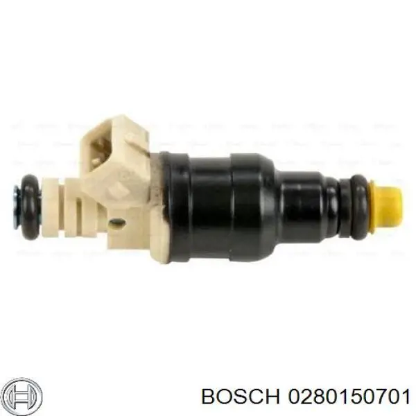 Do koszyka 280150701 Bosch Wtryskiwacz paliwa