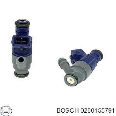 Wtryskiwacz paliwa VAG 0280155791 cena, od 156,86 USD