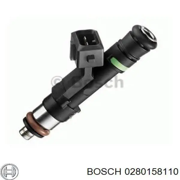 Wtryskiwacz paliwa Bosch 280158110 cena, od 43,86 USD