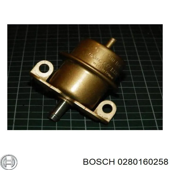 Do koszyka 0280160258 Bosch Regulator ciśnienia paliwa w listwie paliwowej