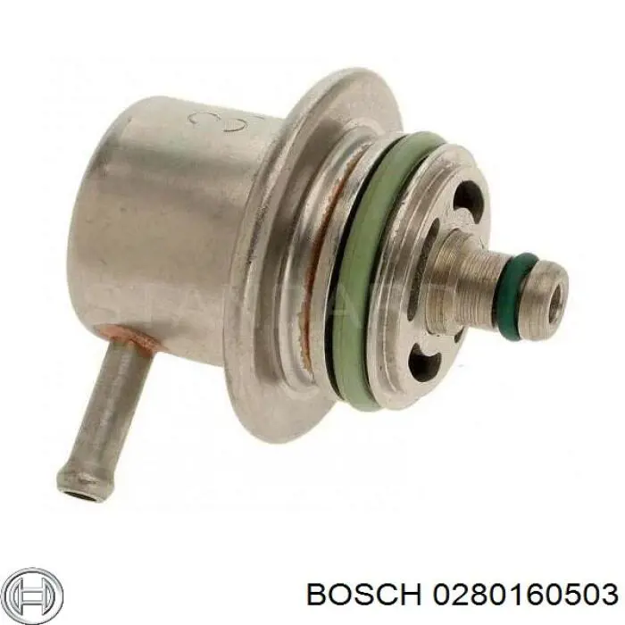 Do koszyka 0280160503 Bosch Regulator ciśnienia paliwa w listwie paliwowej