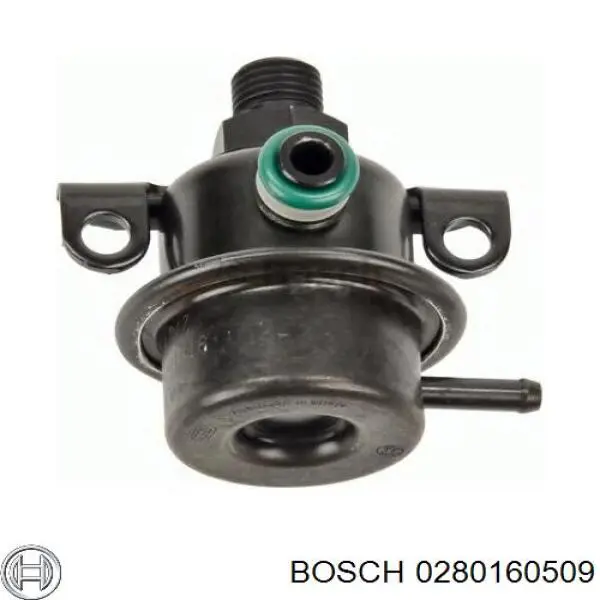 Do koszyka 0280160509 Bosch Regulator ciśnienia paliwa w listwie paliwowej