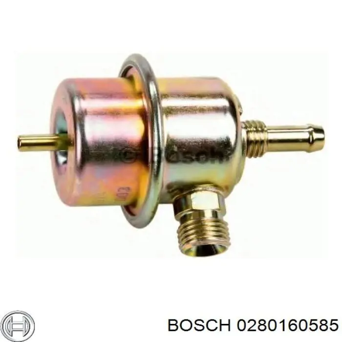 Regulator ciśnienia paliwa w listwie paliwowej Ford 96MF9C968DA