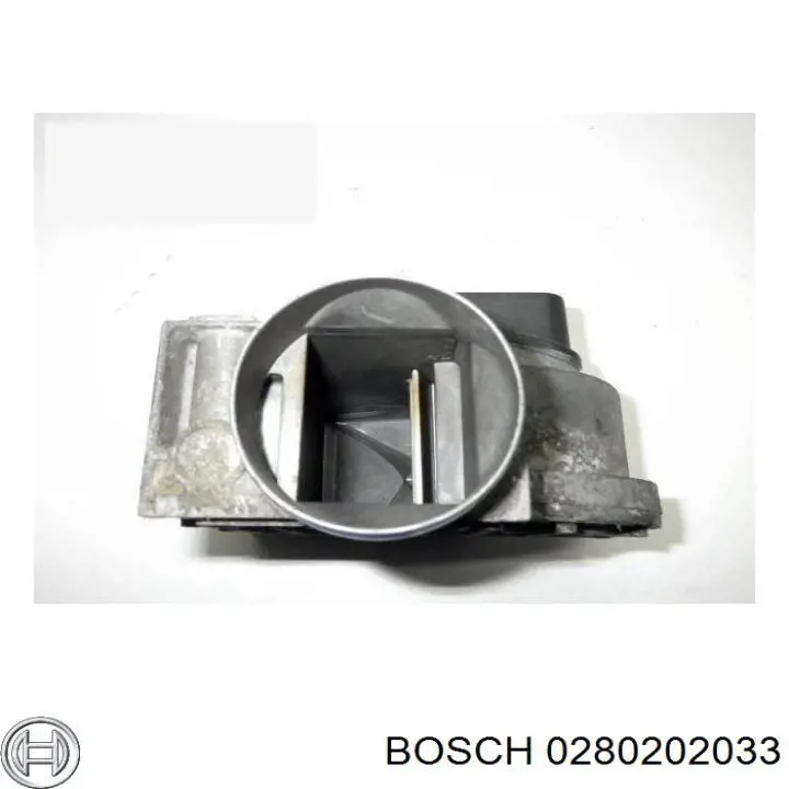 Czujnik przepływu powietrza, przepływomierz powietrza M.A.F. Bosch 0280202033 cena, od 87,80 USD