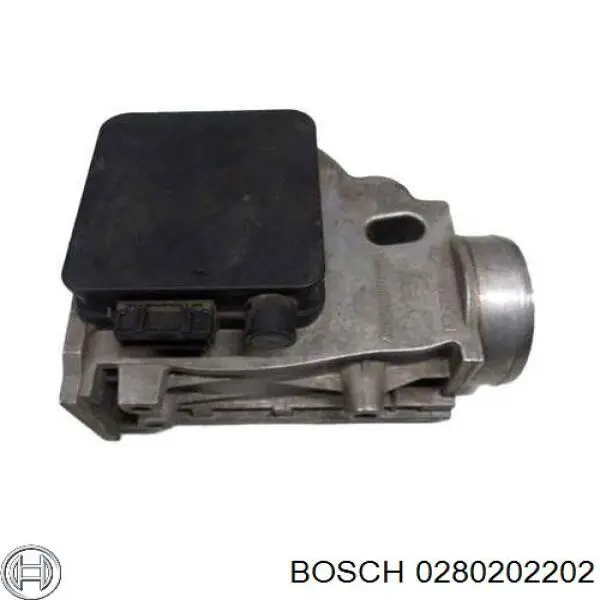 Czujnik przepływu powietrza, przepływomierz powietrza M.A.F. Bosch 0280202202 cena, od 183,81 USD