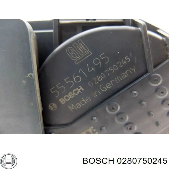 0280750245 Bosch Przepustnica, komplet