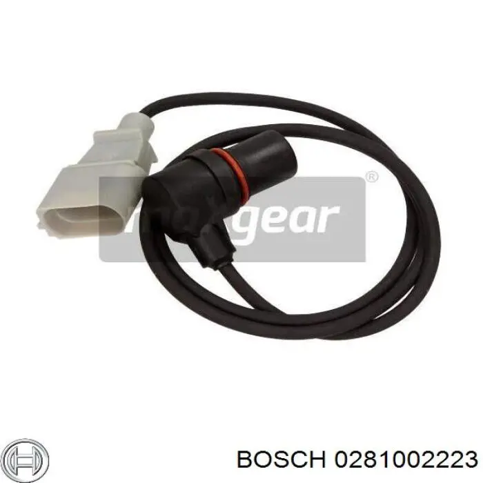 Do koszyka 0281002223 Bosch Czujnik położenia wału korbowego