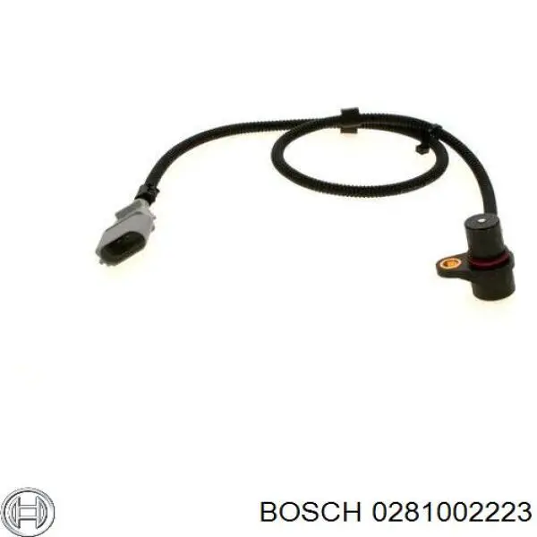 Czujnik położenia wału korbowego 0281002223 Bosch