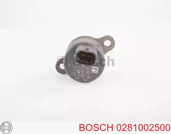 0281002500 Bosch zawór regulacji ciśnienia (zawór redukcyjny pompy wtryskowej System Common-Rail)