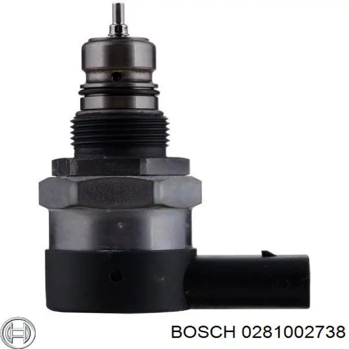 Regulator ciśnienia paliwa w listwie paliwowej 281002738 Bosch
