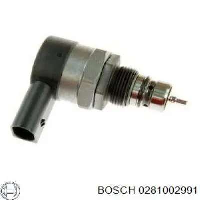 Regulator ciśnienia paliwa w listwie paliwowej 281002991 Bosch