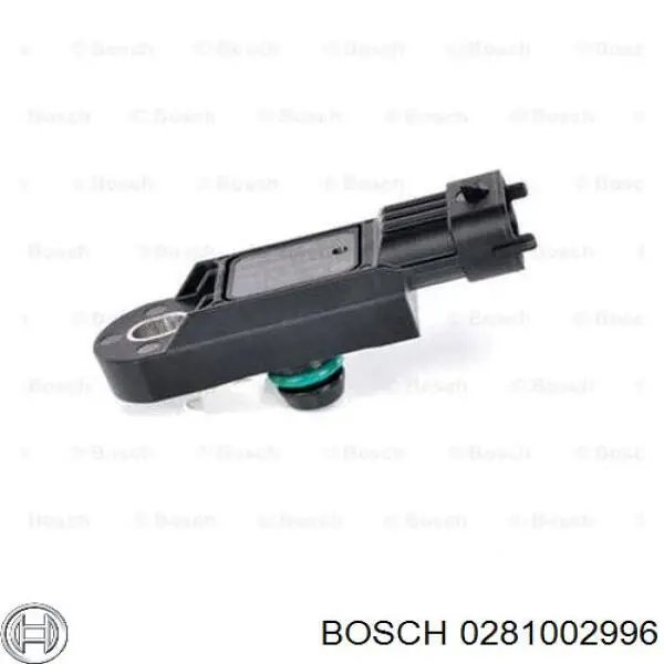 Czujnik ciśnienia w kolektorze ssącym, MAP 0281002996 Bosch