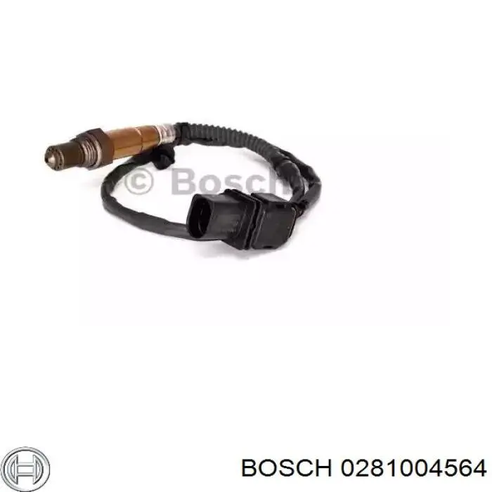 0281004564 Bosch sonda lambda, czujnik tlenu