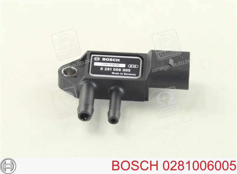 0281006005 Bosch czujnik ciśnienia spalin