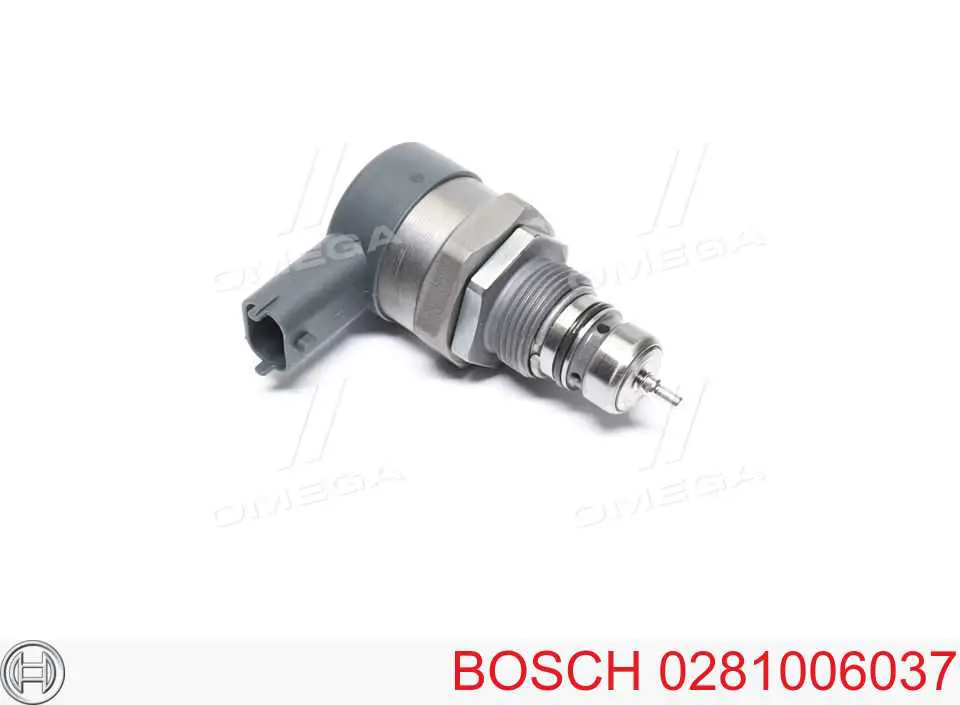 0281006037 Bosch regulator ciśnienia paliwa w listwie paliwowej