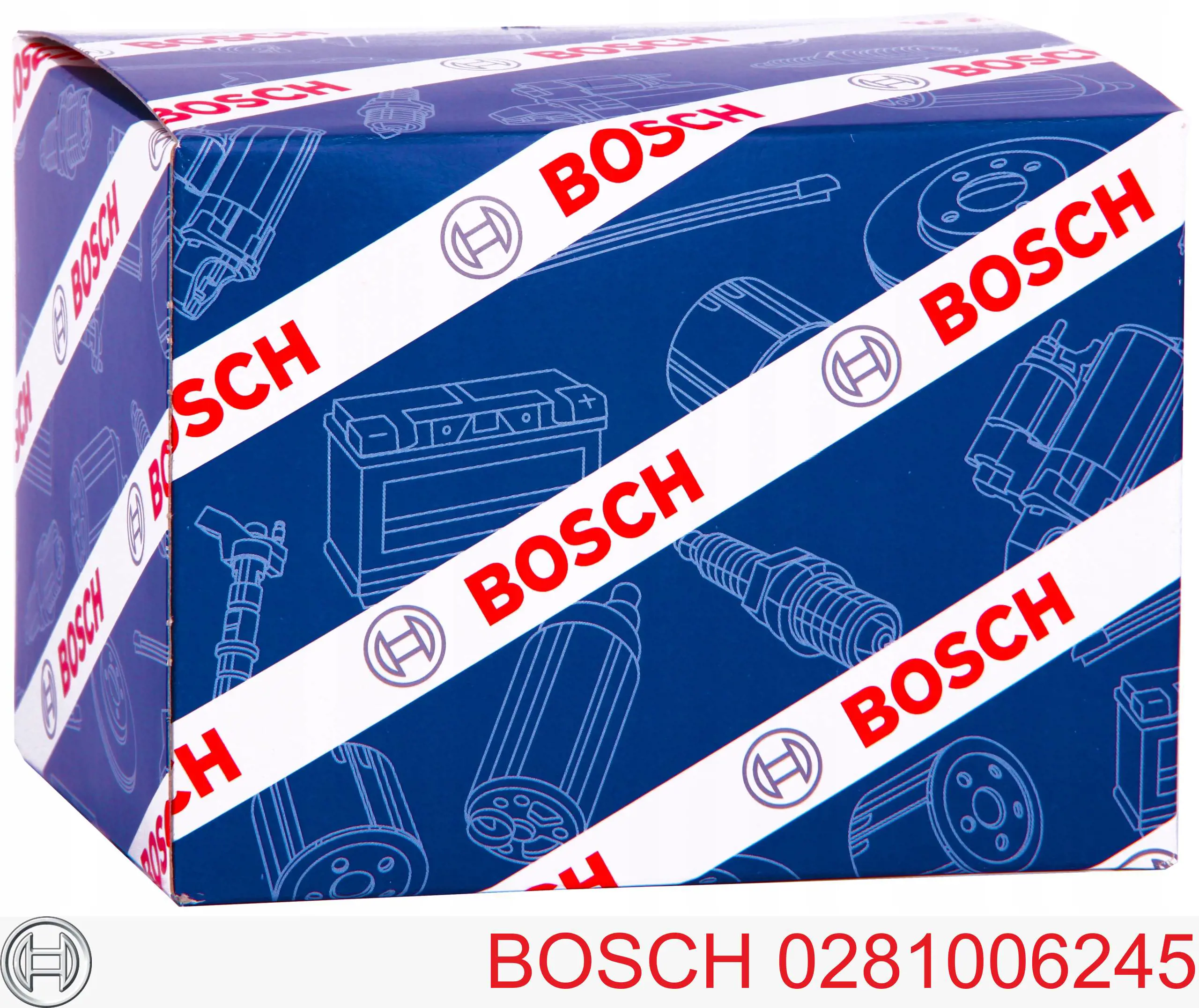 0281006245 Bosch czujnik ciśnienia paliwa