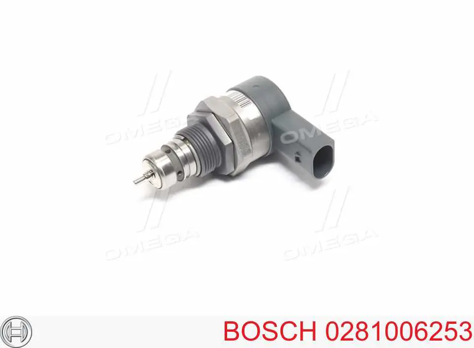 0281006253 Bosch regulator ciśnienia paliwa w listwie paliwowej