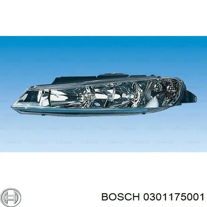 0301175001 Bosch Reflektor lewy