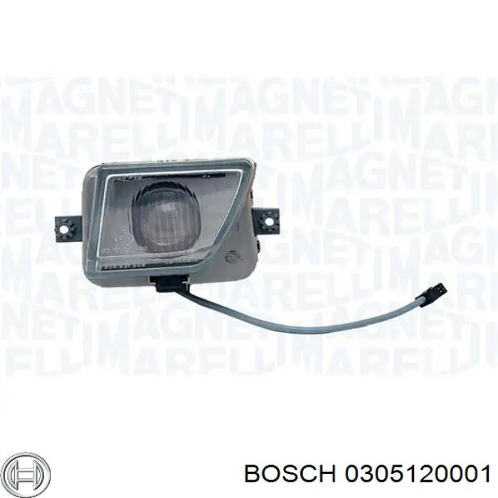 Lampa przeciwmgielna lewa Mercedes E sedana (W124) (1984 - 1993) cena, od  