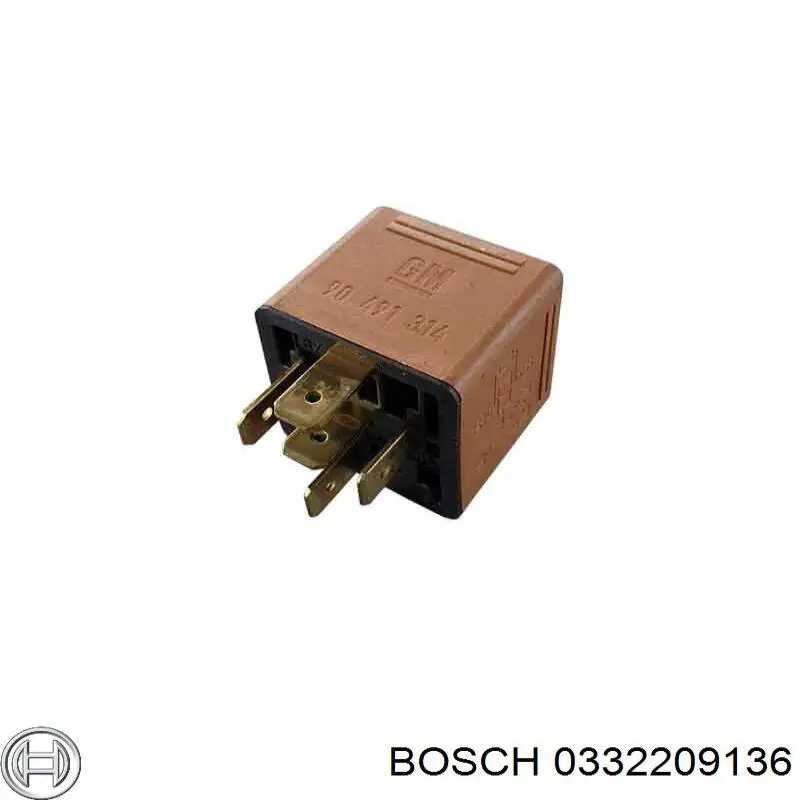 Przekaźnik wentylatora Bosch 0332209136 cena, od 12,48 USD