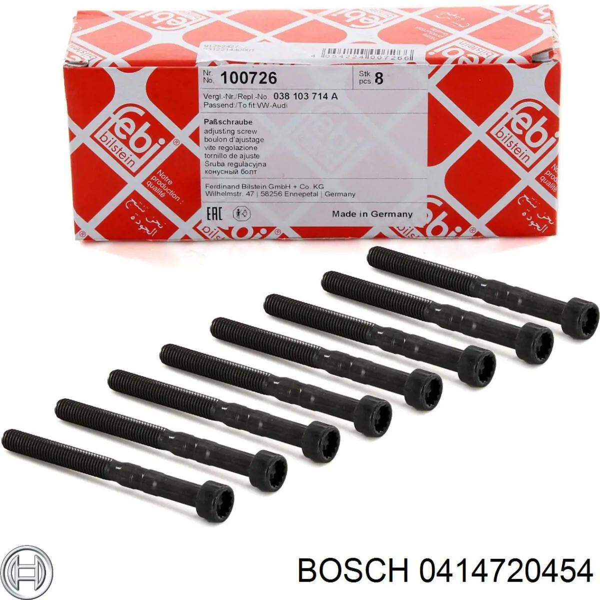 0414720454 Bosch Wtryskiwacz paliwa