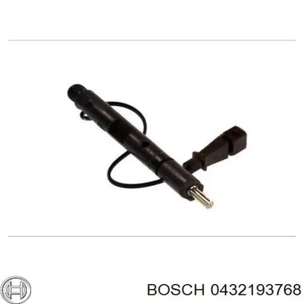 Wtryskiwacz paliwa 432193768 Bosch
