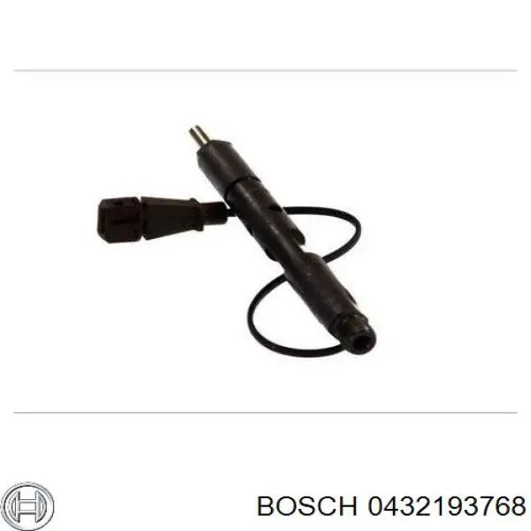 432193768 Bosch Wtryskiwacz paliwa