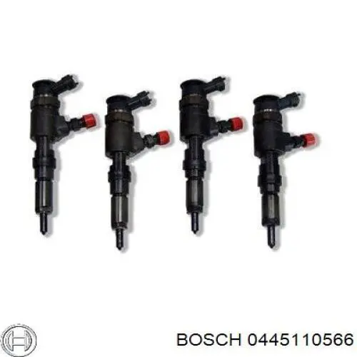 Do koszyka 0445110566 Bosch Wtryskiwacz paliwa
