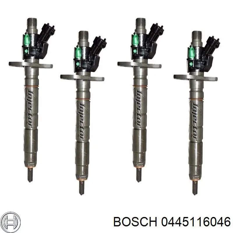 Do koszyka 0445116046 Bosch Wtryskiwacz paliwa