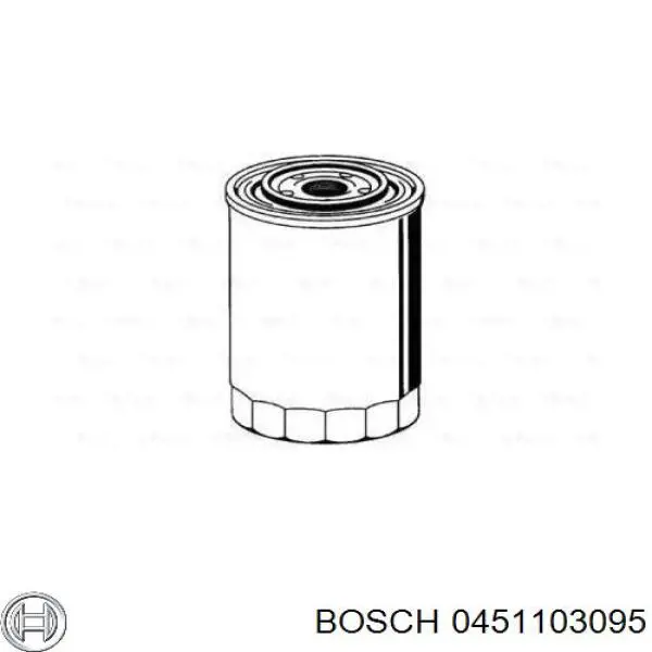Filtr oleju Bosch 0451103095 cena, od 7,79 USD