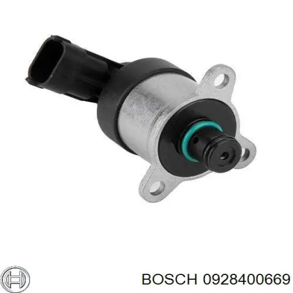 Zawór regulacji ciśnienia (zawór redukcyjny pompy wtryskowej) System Common-Rail 0928400669 Bosch