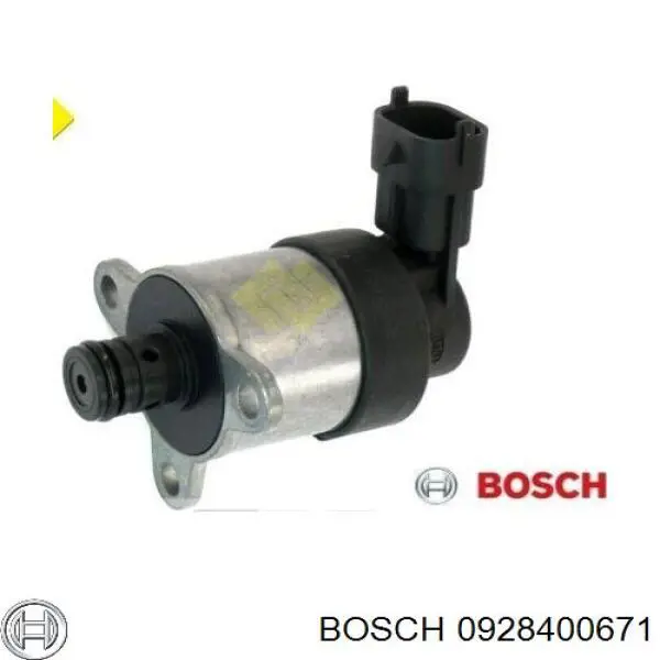 Do koszyka 0928400671 Bosch Zawór regulacji ciśnienia (zawór redukcyjny pompy wtryskowej) System Common-Rail