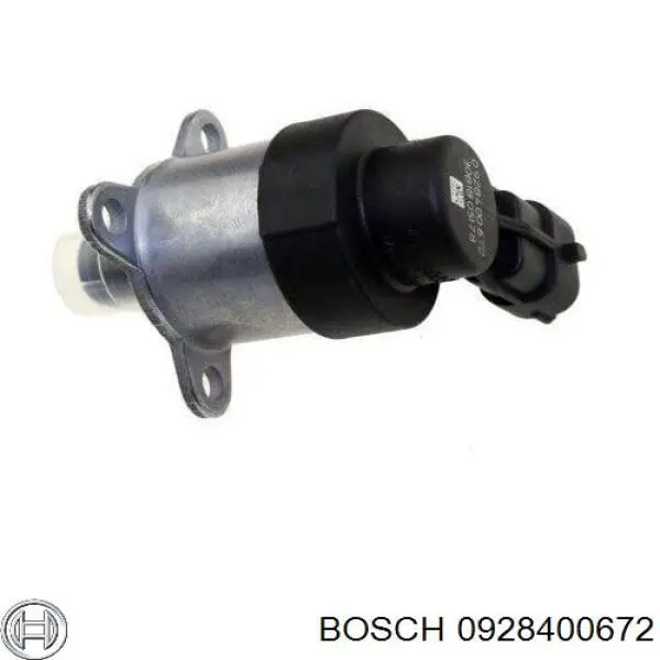 Zawór regulacji ciśnienia (zawór redukcyjny pompy wtryskowej) System Common-Rail 0928400672 Bosch