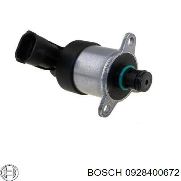 Zawór regulacji ciśnienia (zawór redukcyjny pompy wtryskowej) System Common-Rail 0928400672 Bosch