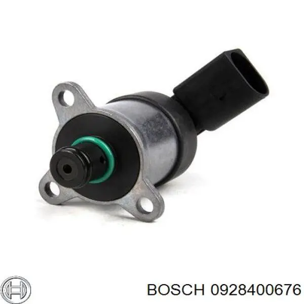Zawór regulacji ciśnienia (zawór redukcyjny pompy wtryskowej) System Common-Rail 0928400676 Bosch