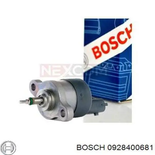 Zawór regulacji ciśnienia (zawór redukcyjny pompy wtryskowej) System Common-Rail 0928400681 Bosch