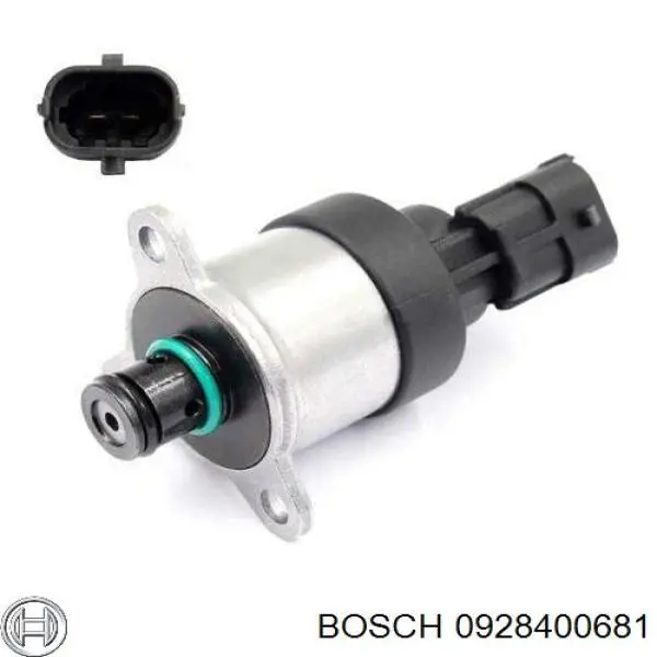 Zawór regulacji ciśnienia (zawór redukcyjny pompy wtryskowej) System Common-Rail 0928400681 Bosch