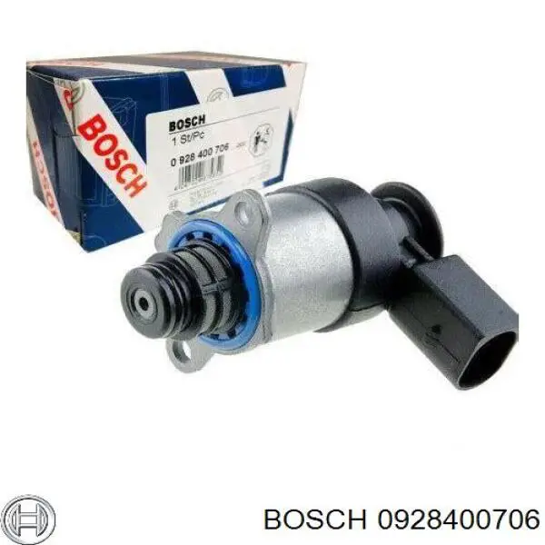 Zawór regulacji ciśnienia (zawór redukcyjny pompy wtryskowej) System Common-Rail Bosch 0928400706 cena, od 67,60 USD